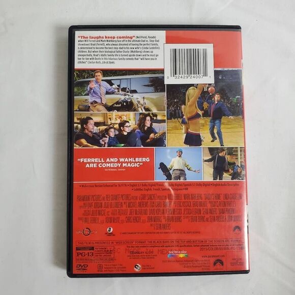 Daddy’s Home DVD Will Ferrell Mark Wahlberg Comedy Family Rivalry - Picture 3 of 3